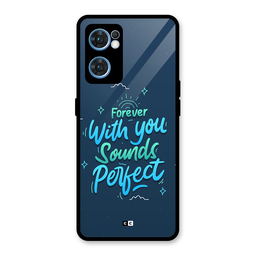 Sounds Perfect Glass Back Case for Oppo Reno7 5G