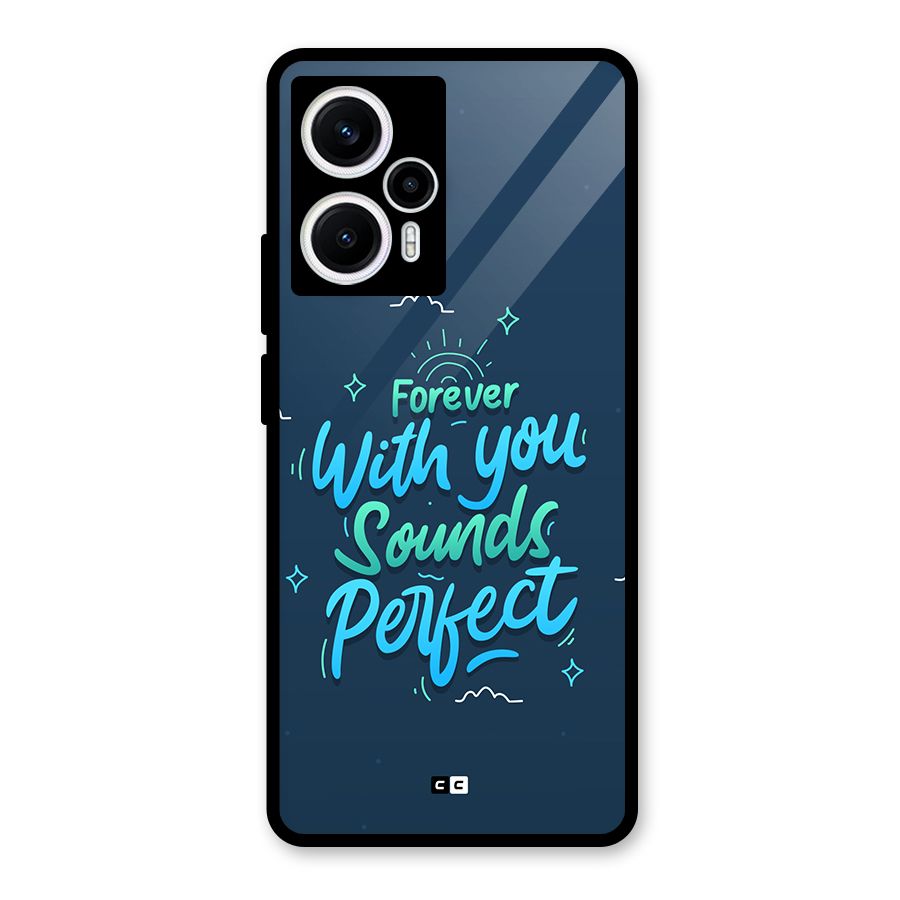 Sounds Perfect Glass Back Case for Poco F5