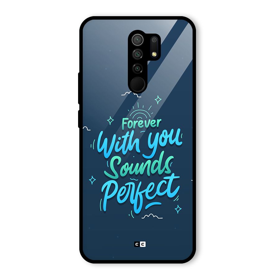 Sounds Perfect Glass Back Case for Poco M2