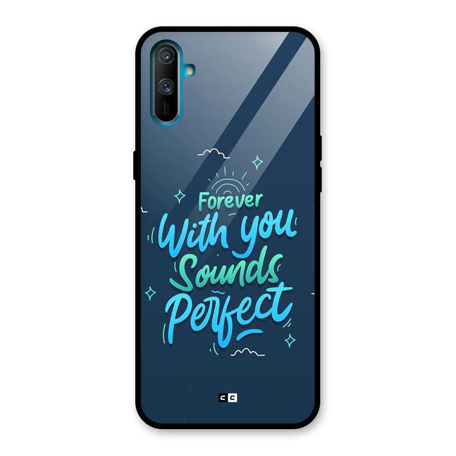 Sounds Perfect Glass Back Case for Realme C3