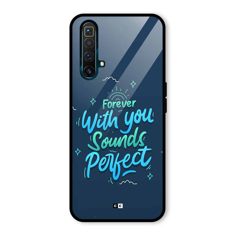 Sounds Perfect Glass Back Case for Realme X3