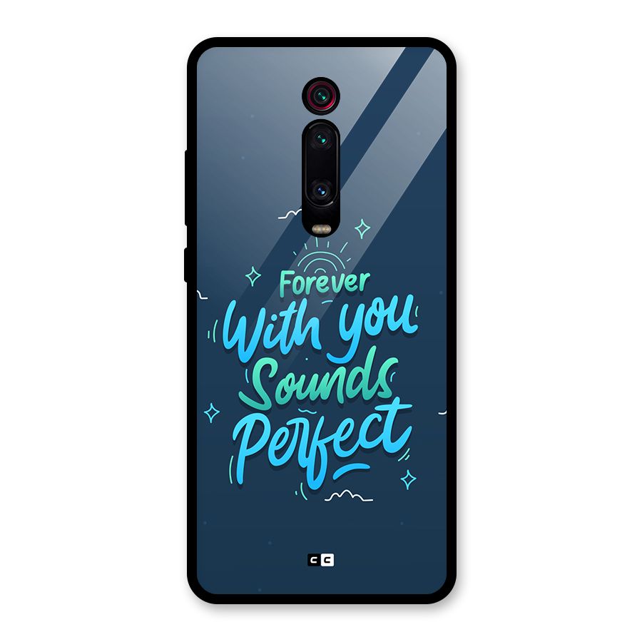 Sounds Perfect Glass Back Case for Redmi K20 Pro