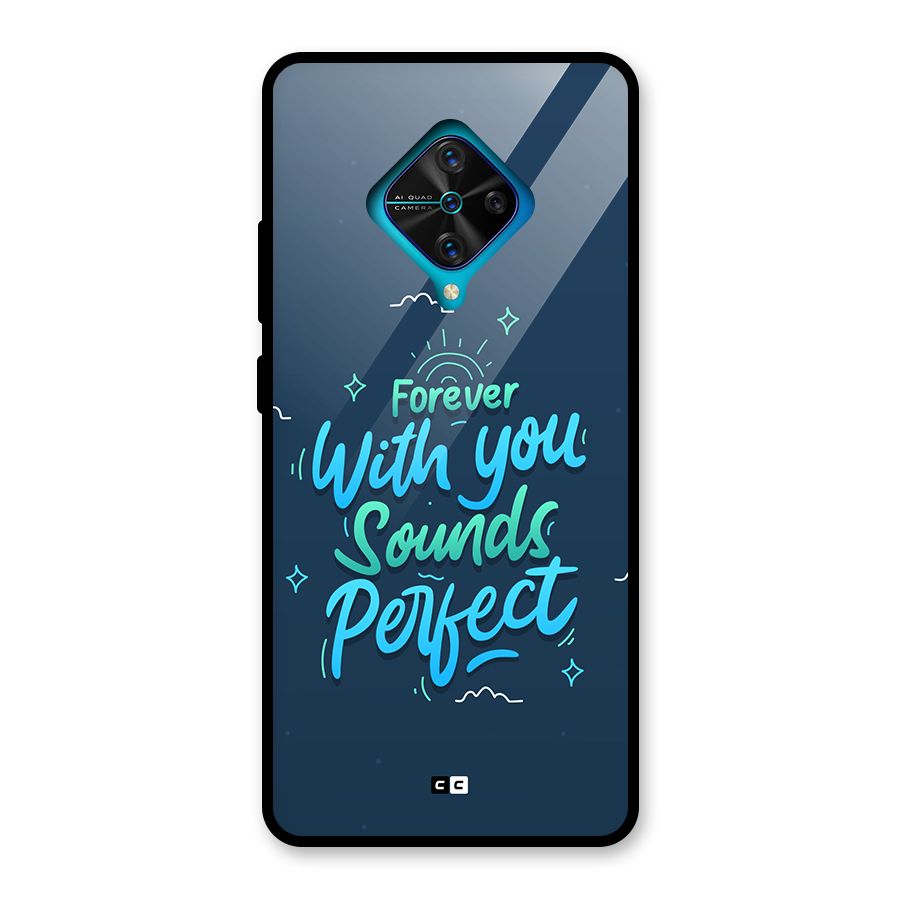 Sounds Perfect Glass Back Case for Vivo S1 Pro
