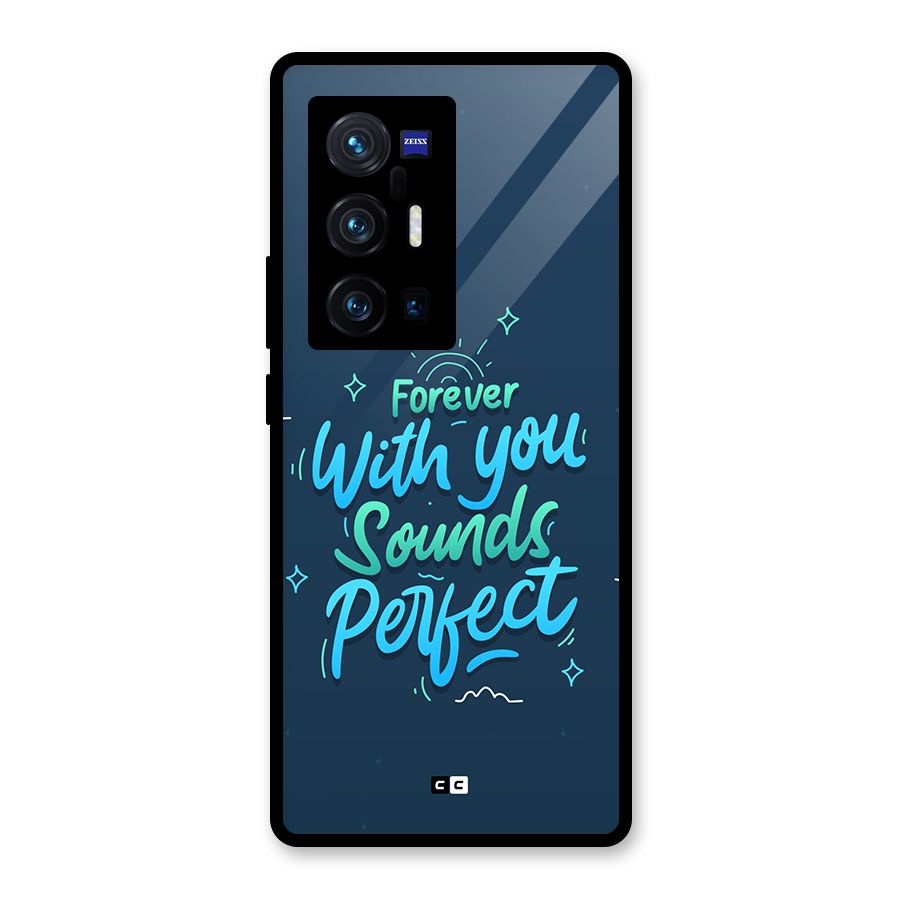 Sounds Perfect Glass Back Case for Vivo X70 Pro Plus