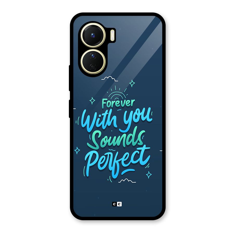 Sounds Perfect Glass Back Case for Vivo Y16
