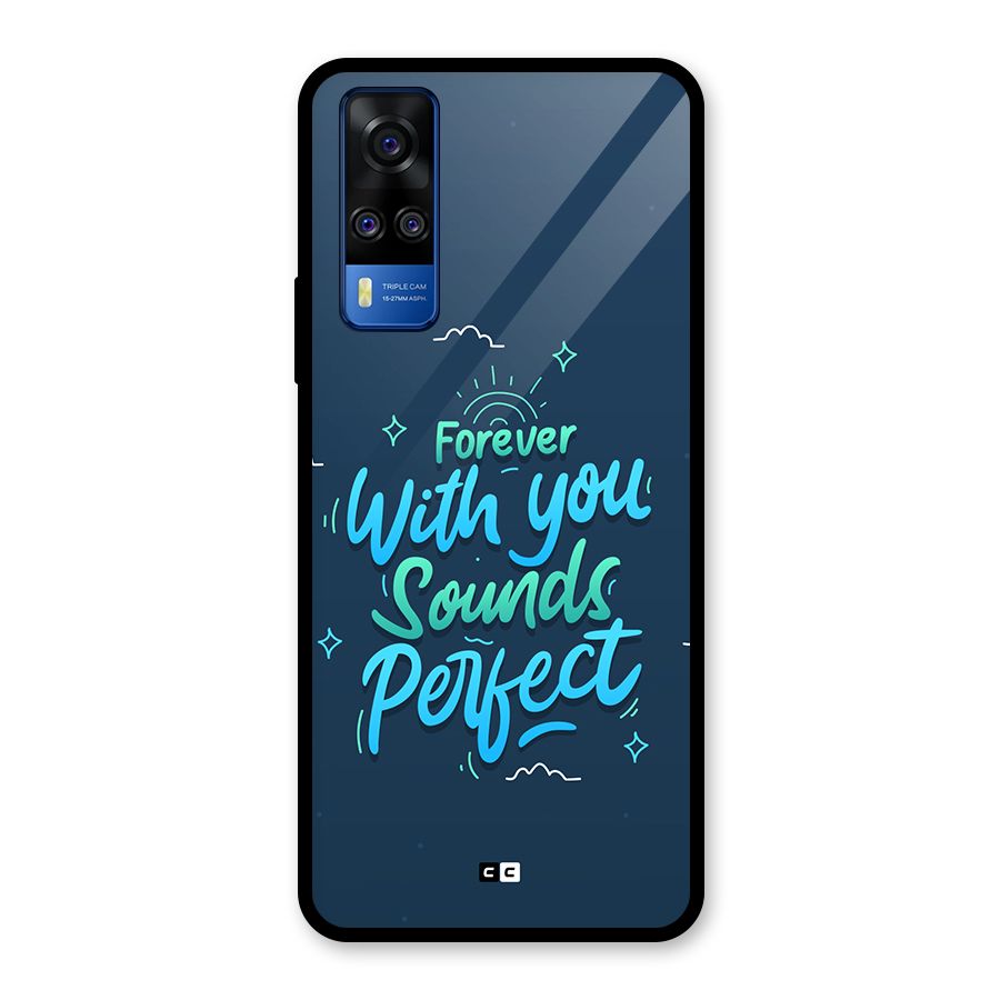 Sounds Perfect Glass Back Case for Vivo Y31