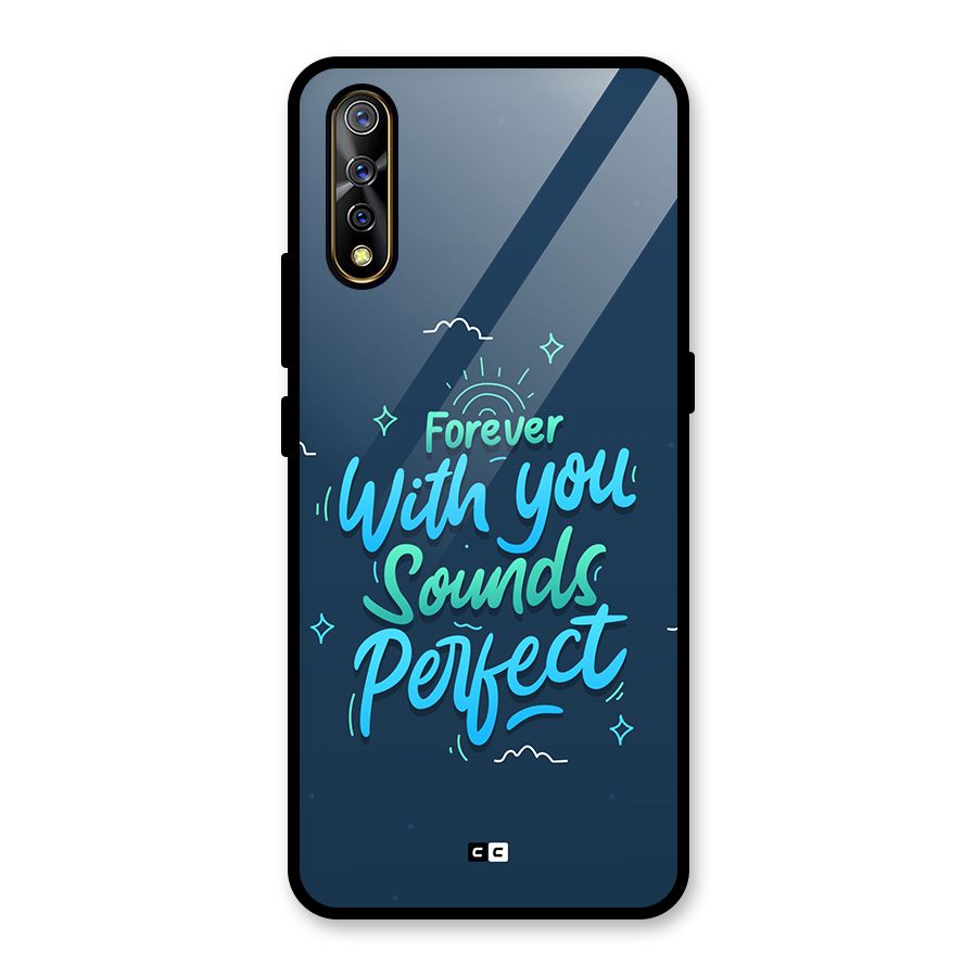 Sounds Perfect Glass Back Case for Vivo Z1x