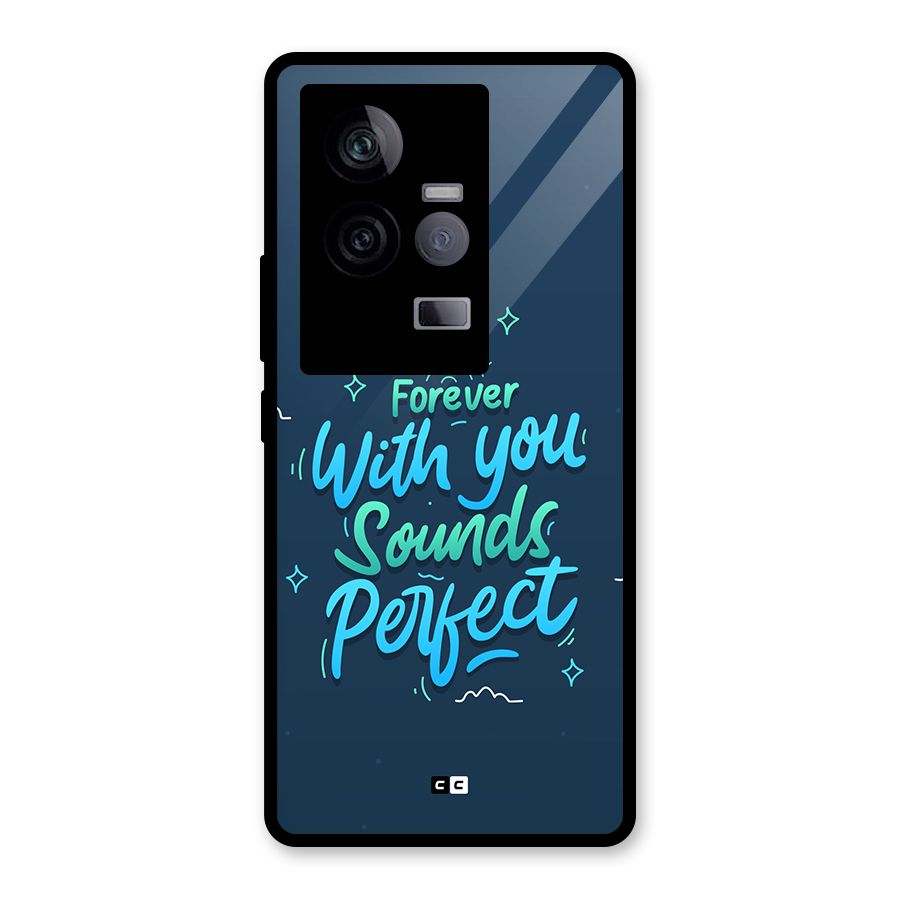 Sounds Perfect Glass Back Case for Vivo iQOO 11 5G