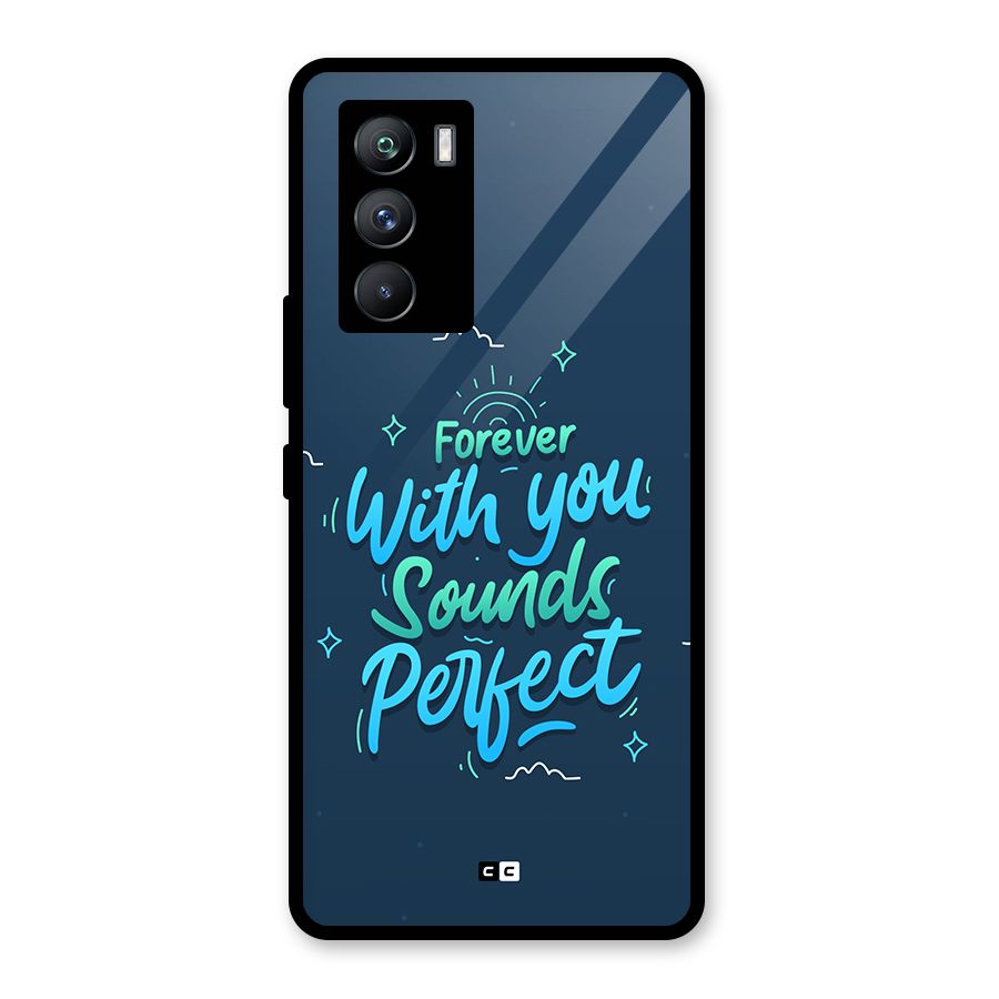 Sounds Perfect Glass Back Case for Vivo iQOO 9 SE