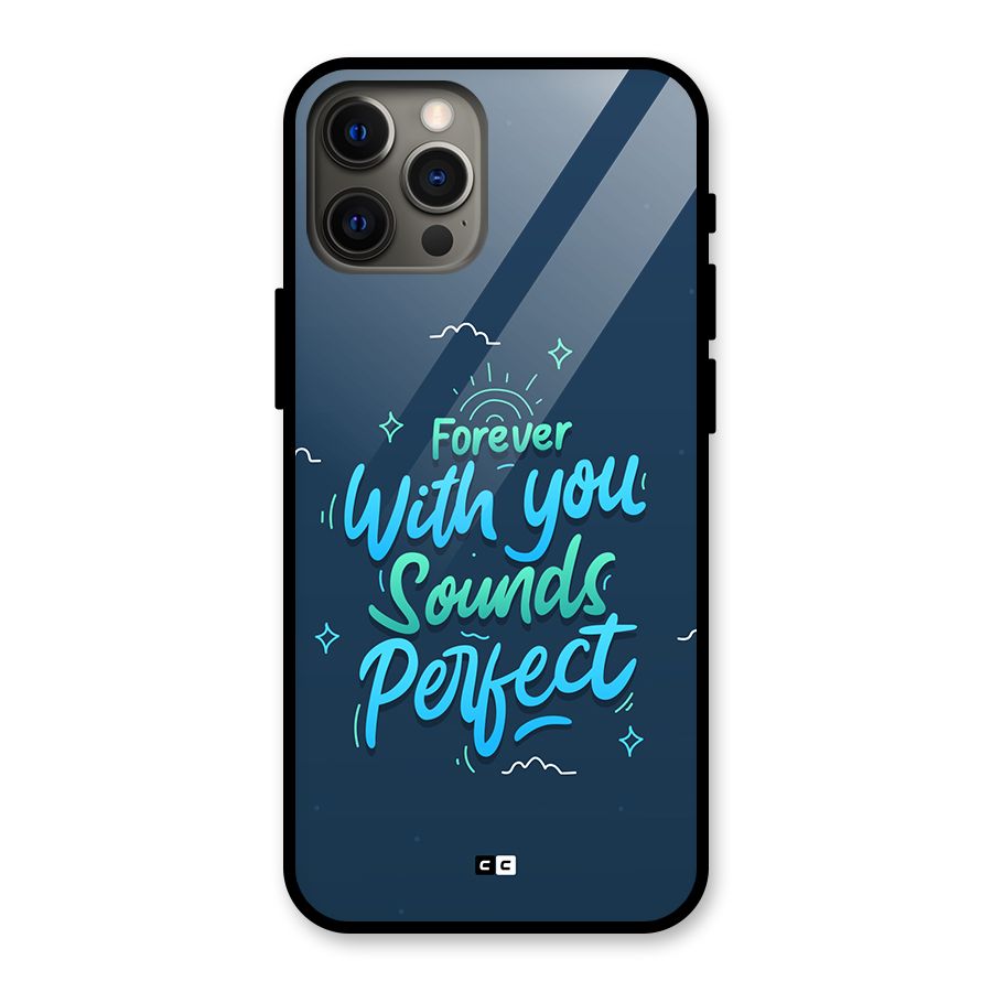 Sounds Perfect Glass Back Case for iPhone 12 Pro Max