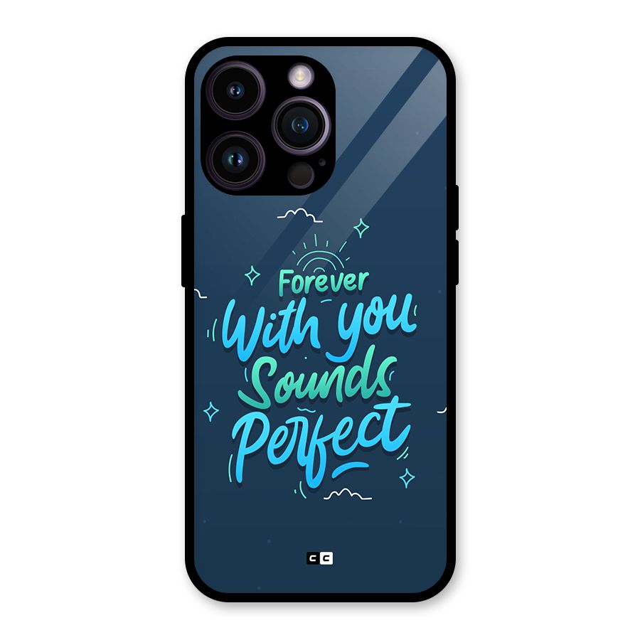 Sounds Perfect Glass Back Case for iPhone 14 Pro Max