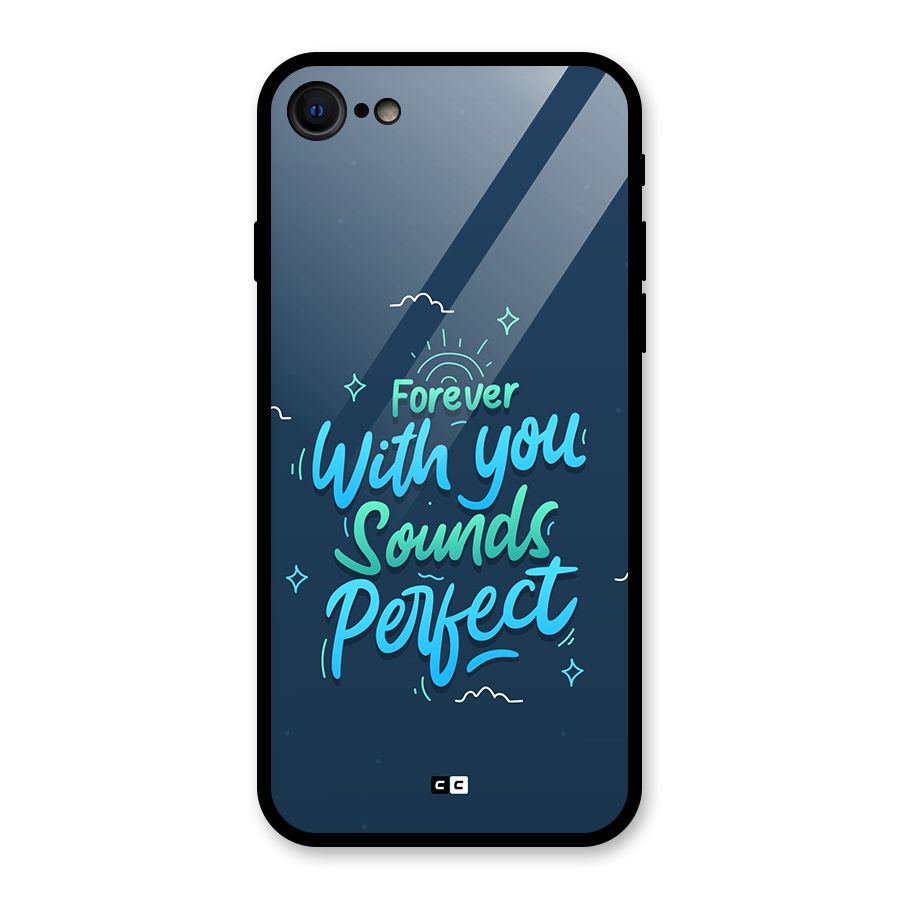 Sounds Perfect Glass Back Case for iPhone SE 2022