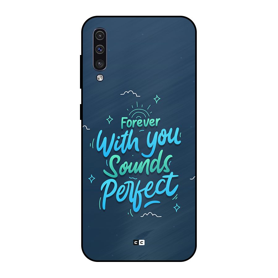 Sounds Perfect Metal Back Case for Galaxy A50