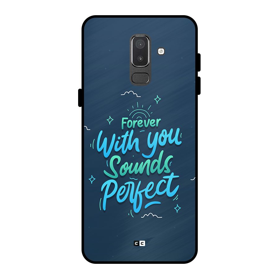 Sounds Perfect Metal Back Case for Galaxy On8 (2018)
