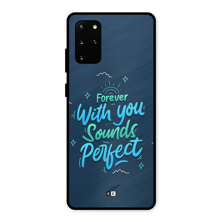 Sounds Perfect Metal Back Case for Galaxy S20 Plus