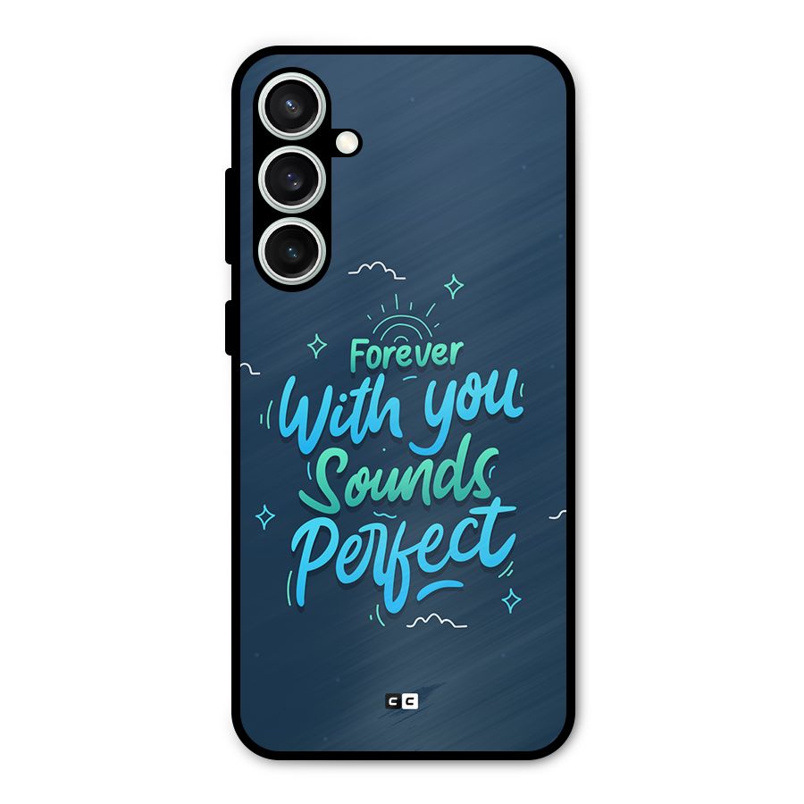 Sounds Perfect Metal Back Case for Galaxy S23 FE
