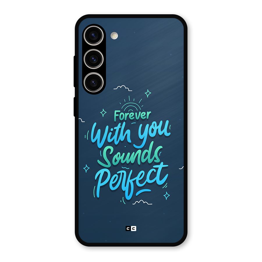 Sounds Perfect Metal Back Case for Galaxy S23 Plus