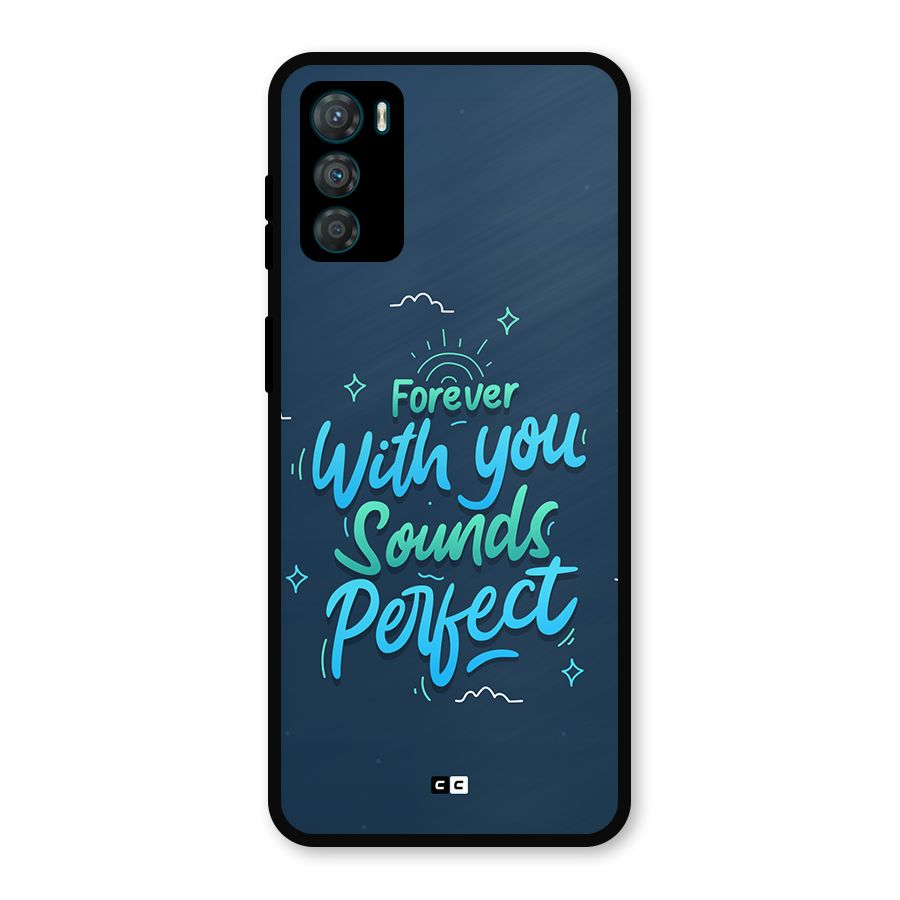 Sounds Perfect Metal Back Case for Moto G42