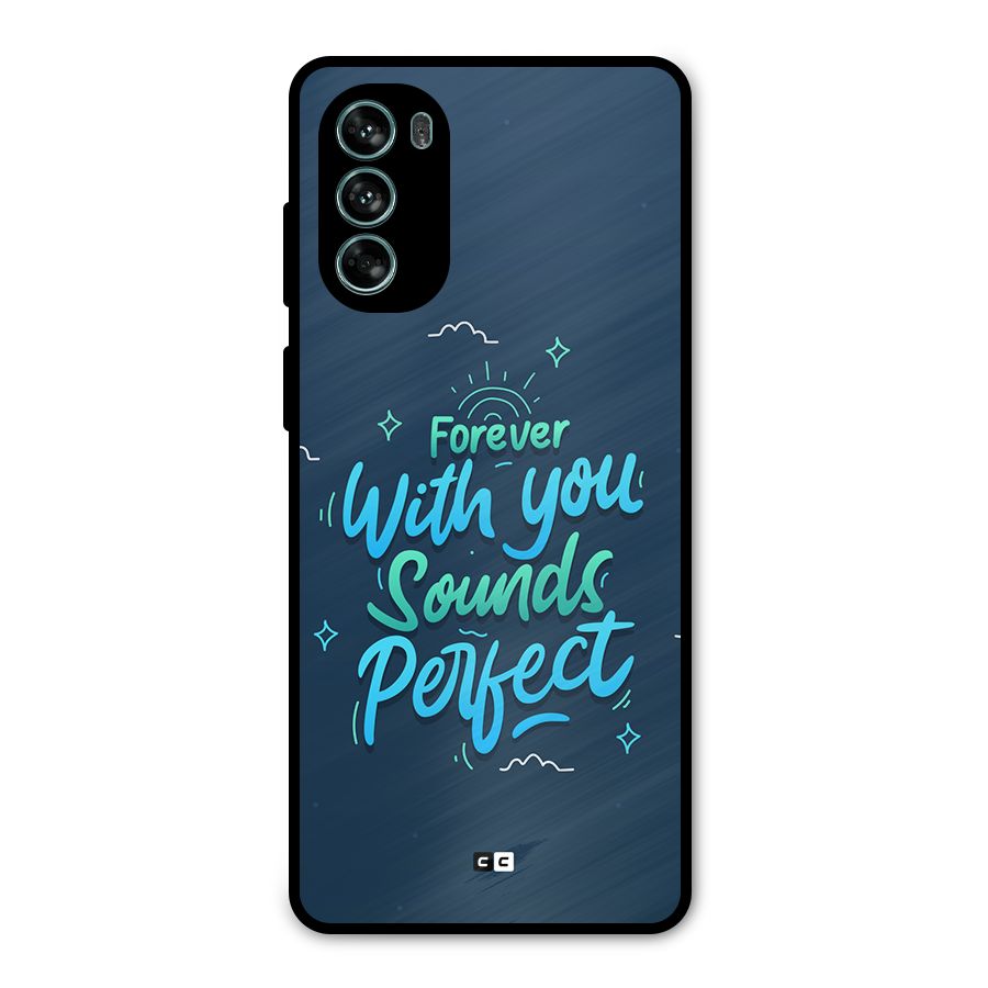 Sounds Perfect Metal Back Case for Moto G62