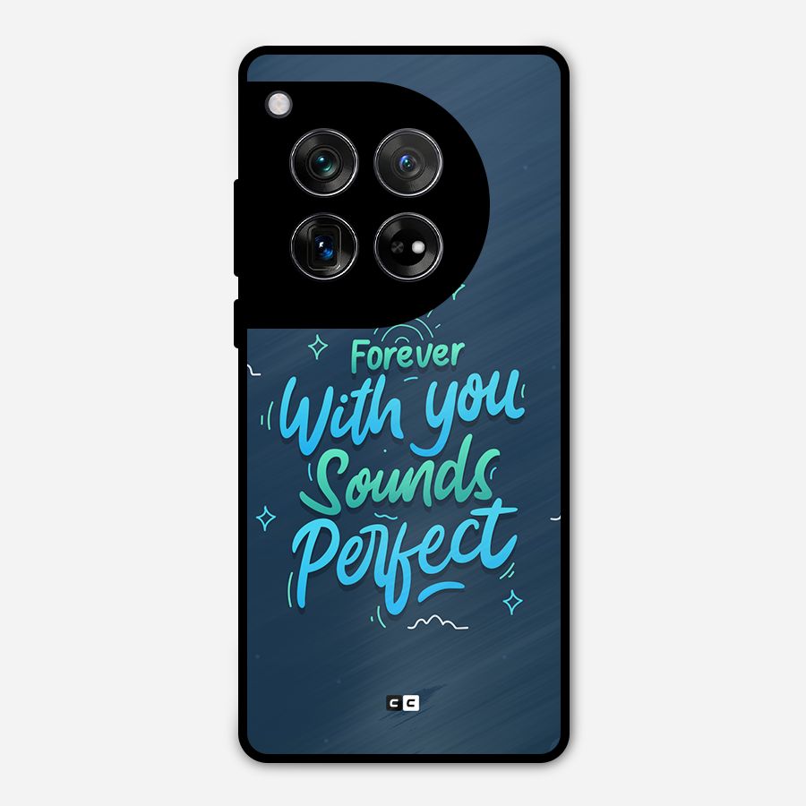 Sounds Perfect Metal Back Case for OnePlus 12