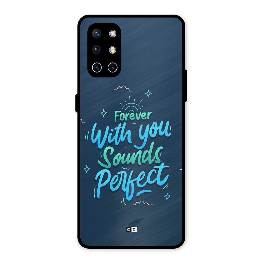 Sounds Perfect Metal Back Case for OnePlus 9R