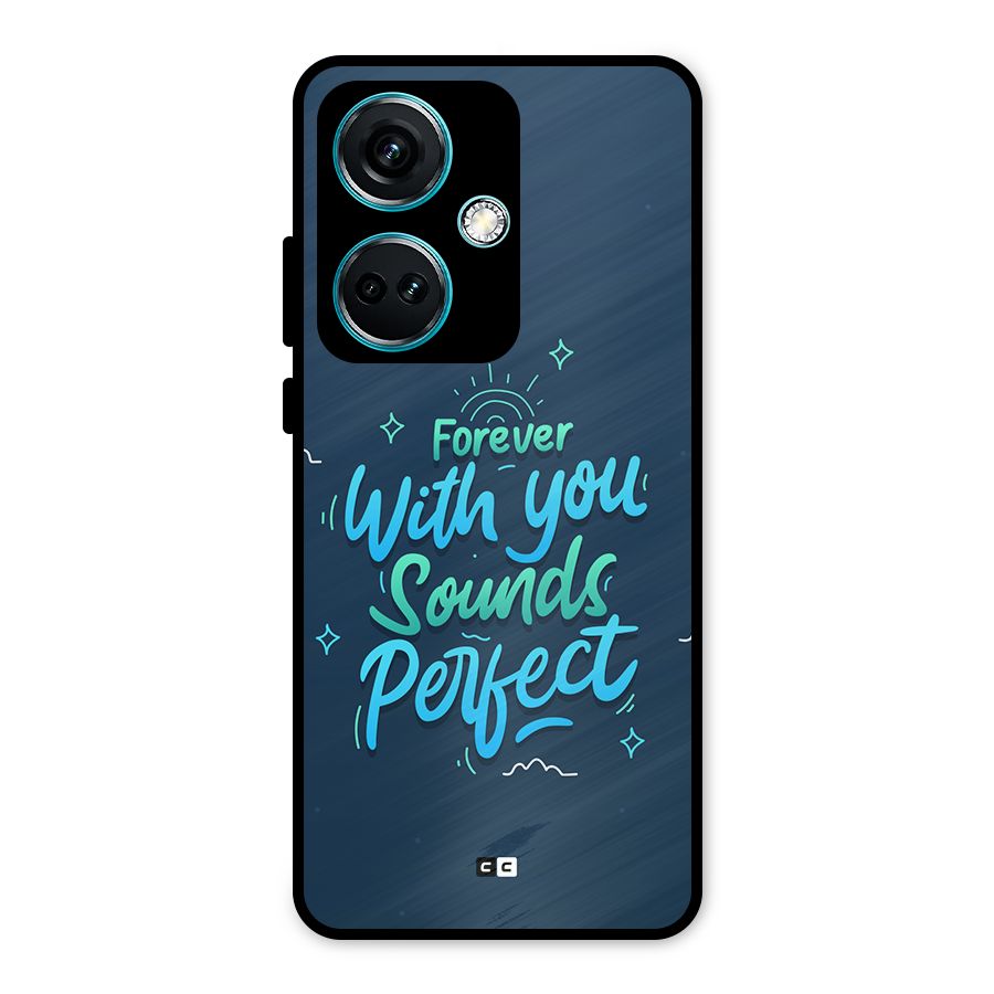 Sounds Perfect Metal Back Case for OnePlus Nord CE 3 5G