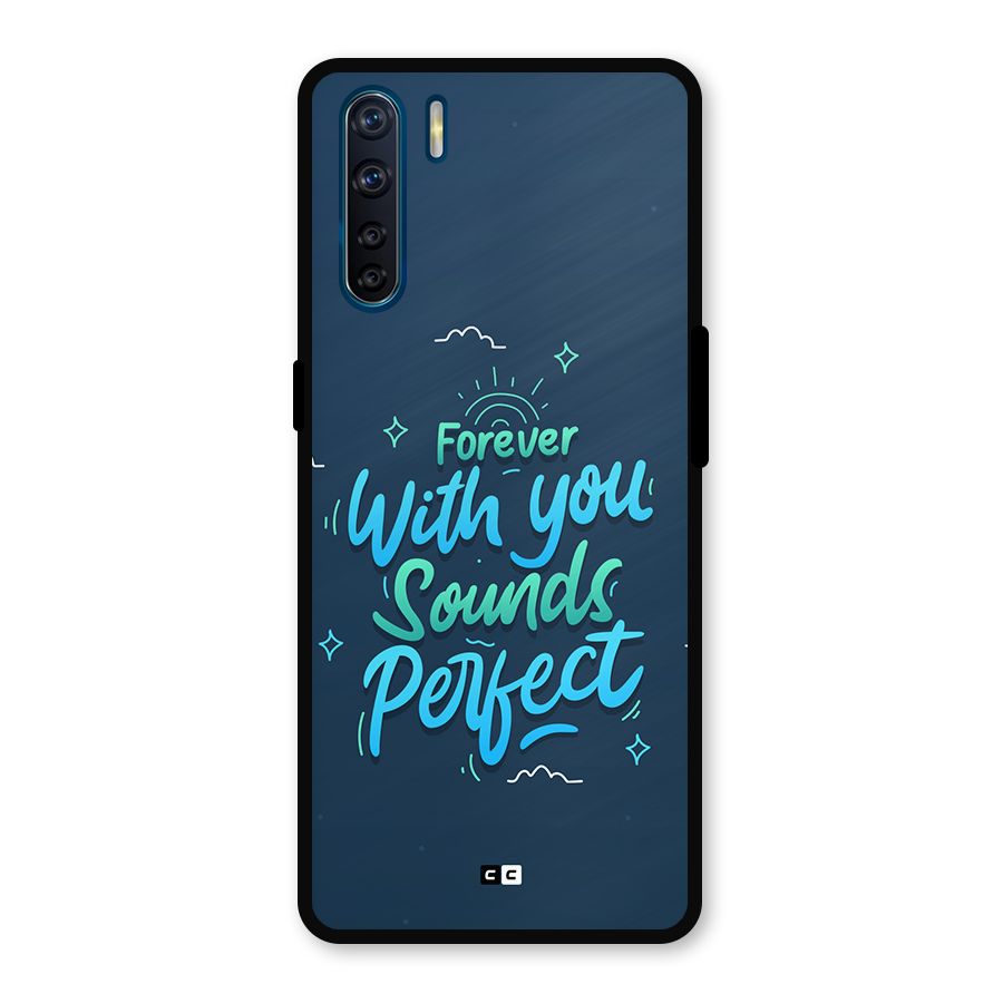 Sounds Perfect Metal Back Case for Oppo F15