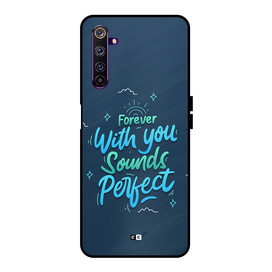 Sounds Perfect Metal Back Case for Realme 6 Pro