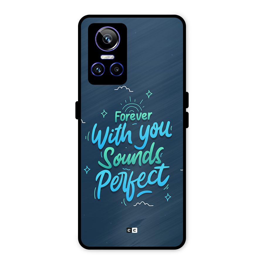 Sounds Perfect Metal Back Case for Realme GT Neo 3