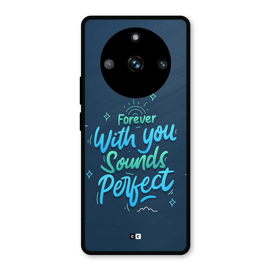 Sounds Perfect Metal Back Case for Realme Narzo 60 Pro