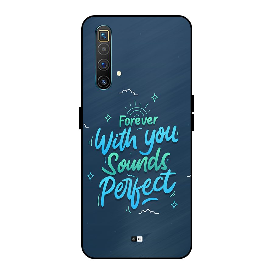 Sounds Perfect Metal Back Case for Realme X3 SuperZoom