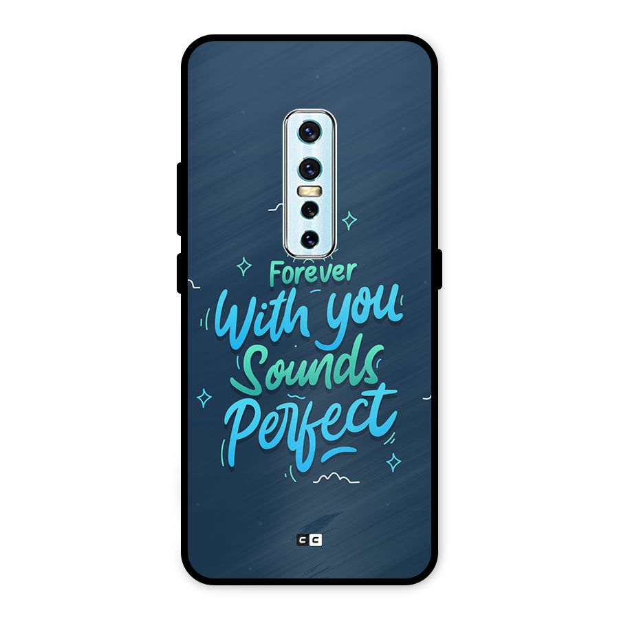 Sounds Perfect Metal Back Case for Vivo V17 Pro