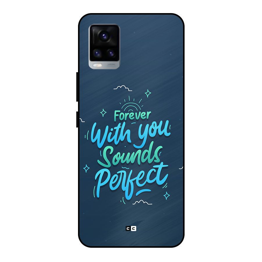 Sounds Perfect Metal Back Case for Vivo V20