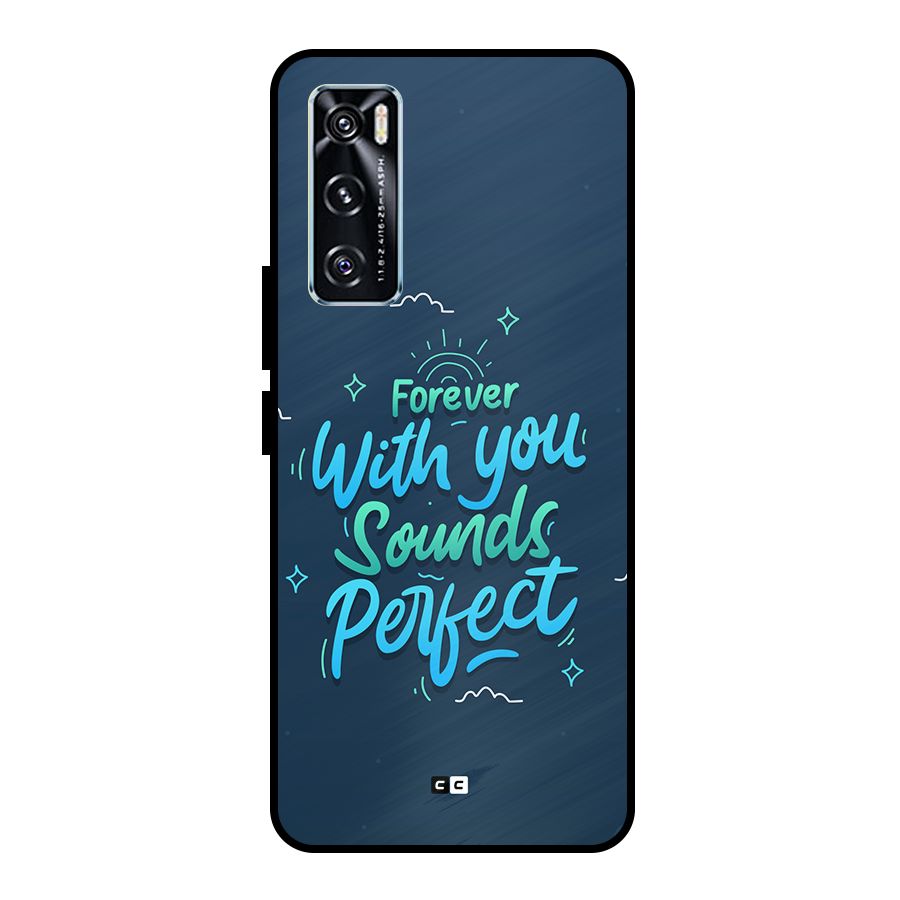Sounds Perfect Metal Back Case for Vivo V20 SE