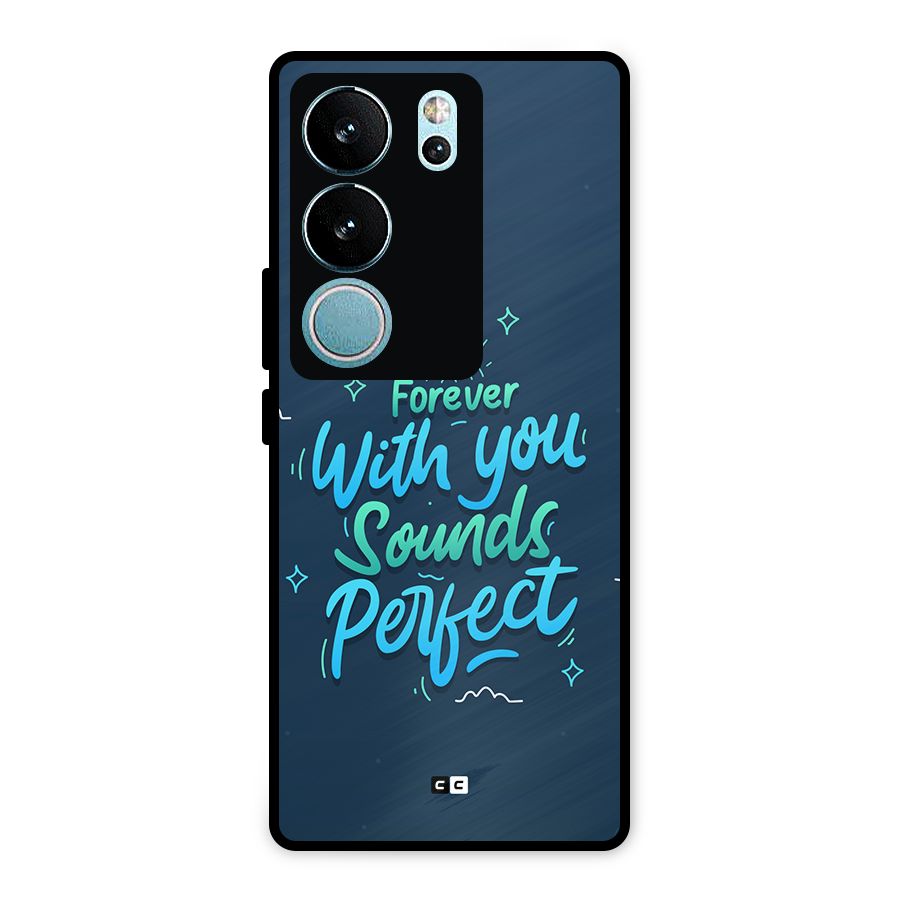 Sounds Perfect Metal Back Case for Vivo V29