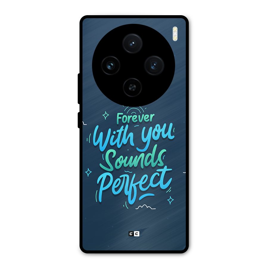 Sounds Perfect Metal Back Case for Vivo X100