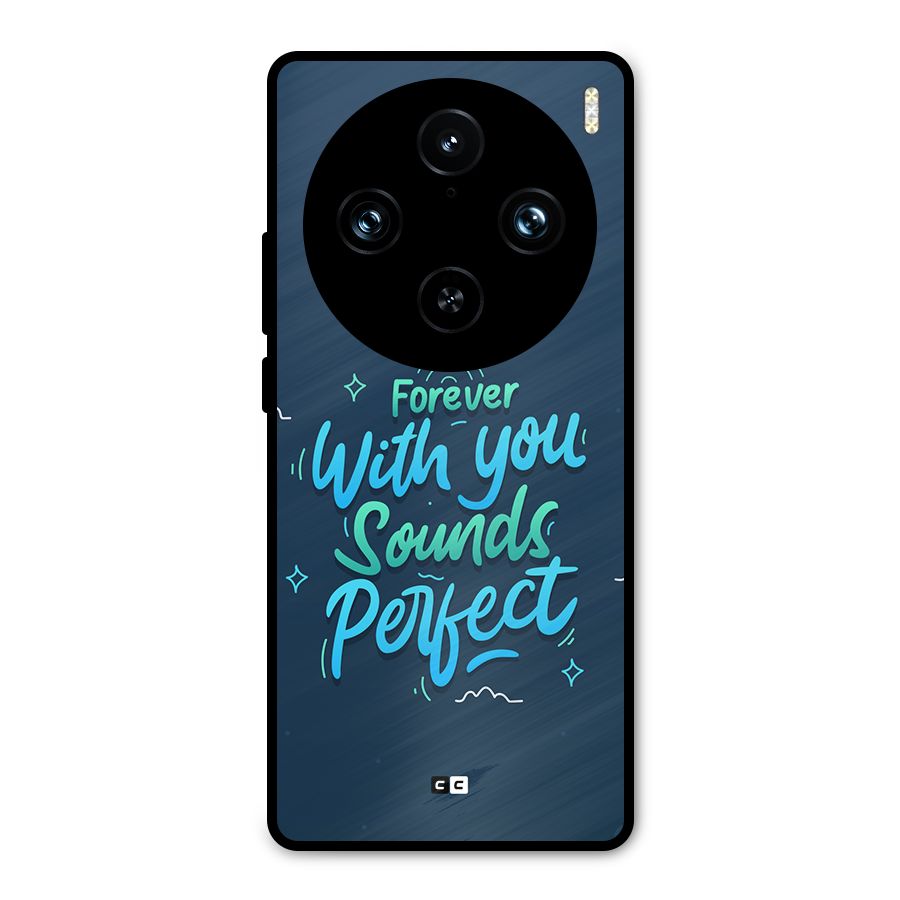 Sounds Perfect Metal Back Case for Vivo X100 Pro