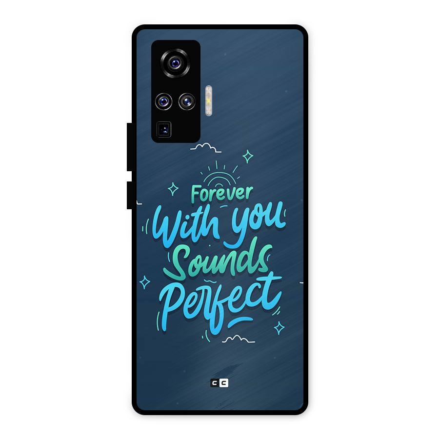 Sounds Perfect Metal Back Case for Vivo X50 Pro