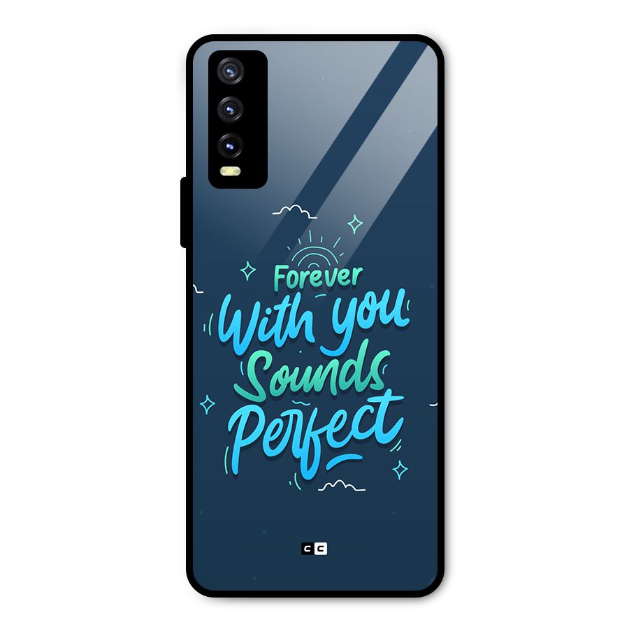 Sounds Perfect Metal Back Case for Vivo Y20