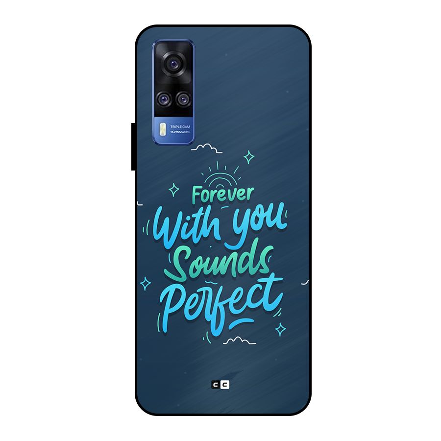 Sounds Perfect Metal Back Case for Vivo Y51