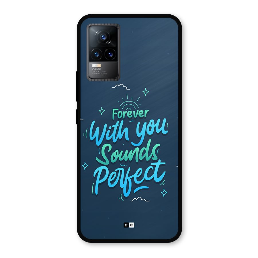 Sounds Perfect Metal Back Case for Vivo Y73
