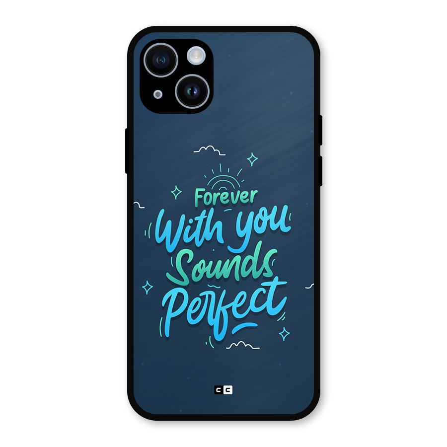 Sounds Perfect Metal Back Case for iPhone 14