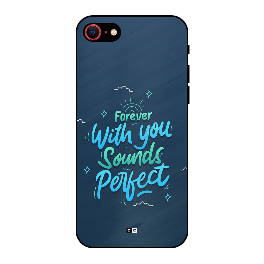 Sounds Perfect Metal Back Case for iPhone SE 2022