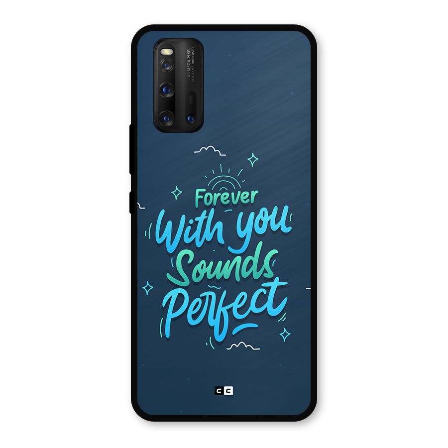 Sounds Perfect Metal Back Case for iQOO 3