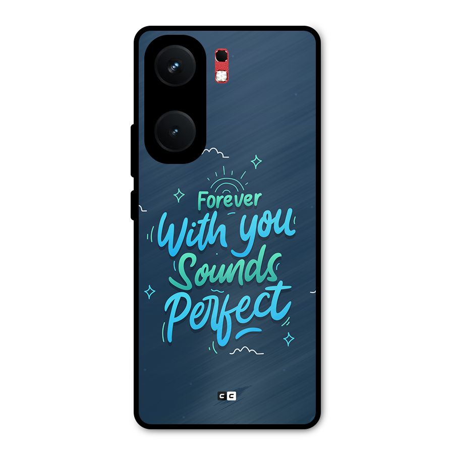 Sounds Perfect Metal Back Case for iQOO Neo 9 Pro
