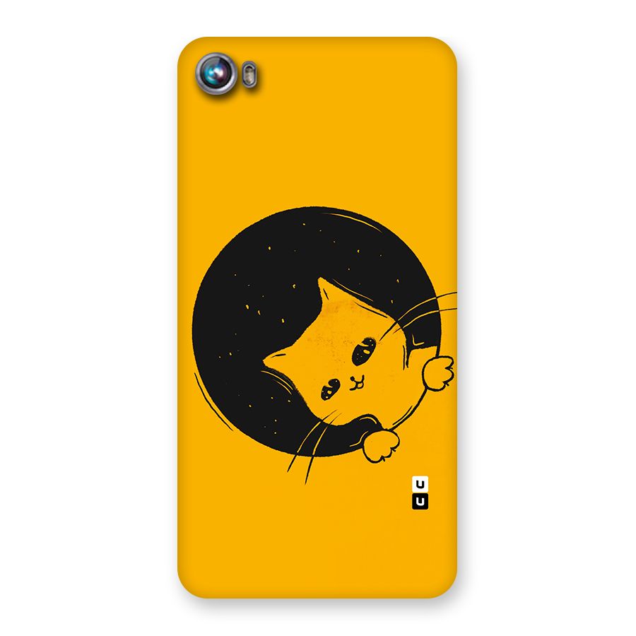 Space Cat Back Case for Canvas Fire 4 (A107)