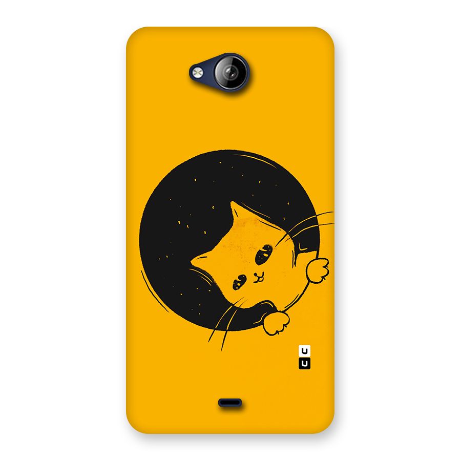 Space Cat Back Case for Canvas Play Q355