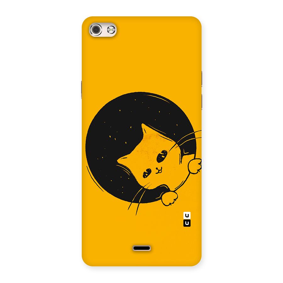 Space Cat Back Case for Canvas Silver 5