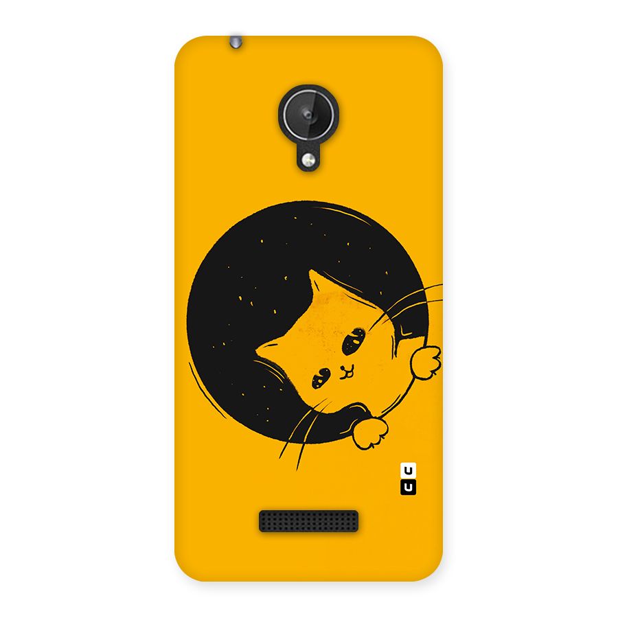 Space Cat Back Case for Canvas Spark Q380