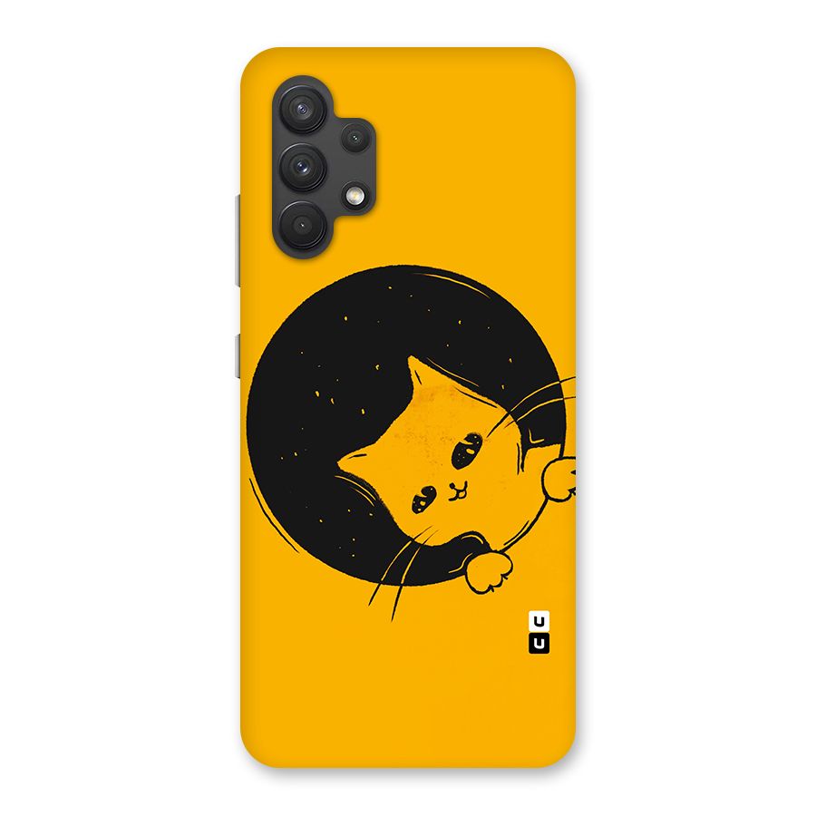 Space Cat Back Case for Galaxy A32
